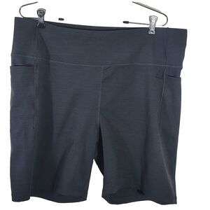 Reebok Black Work Out/ Bike Shorts With Pockets Women's Size XX Xl